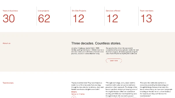 Architectural team collaborating in modern office environment at UK design practice.