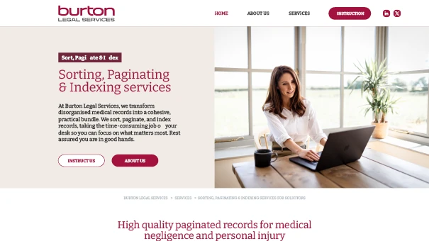 Smiling founder with coffee on medico-legal support about page