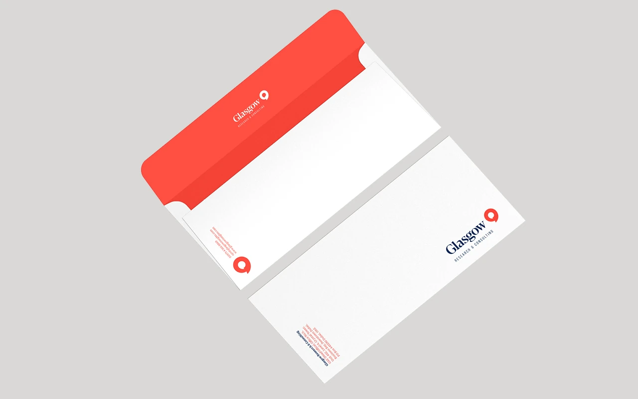 Glasgow Consulting Stationery Brand Identity Design