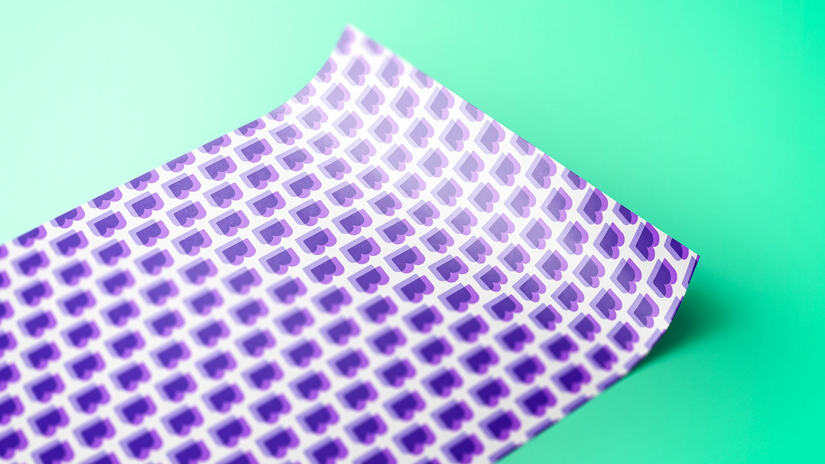 LearningBytes repeating logo pattern design for branded backgrounds